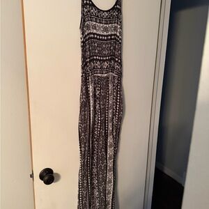 Garage Monochrome Patterned Jumpsuit